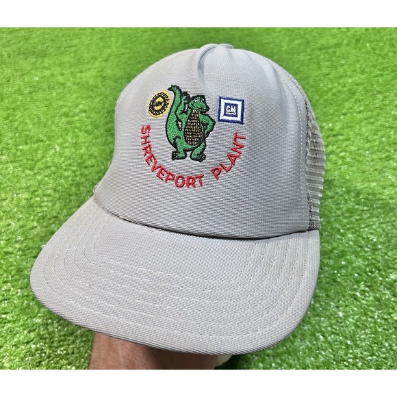 chevrolet Other - General Motors GM Trucker Hat‎ Shreveport, LA Plant Chevy Gator SnapBack 80s